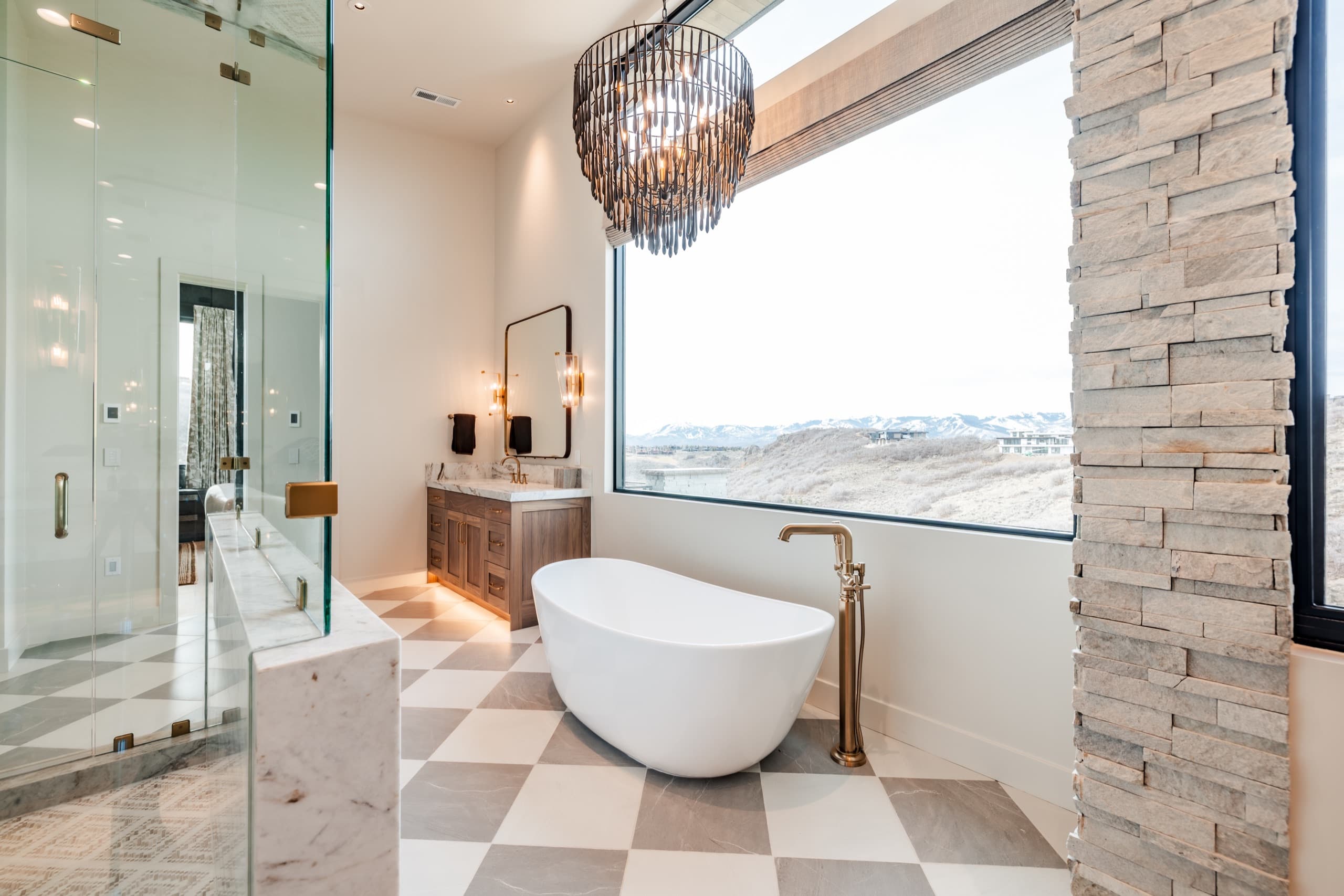 Luxury home interior in Park City